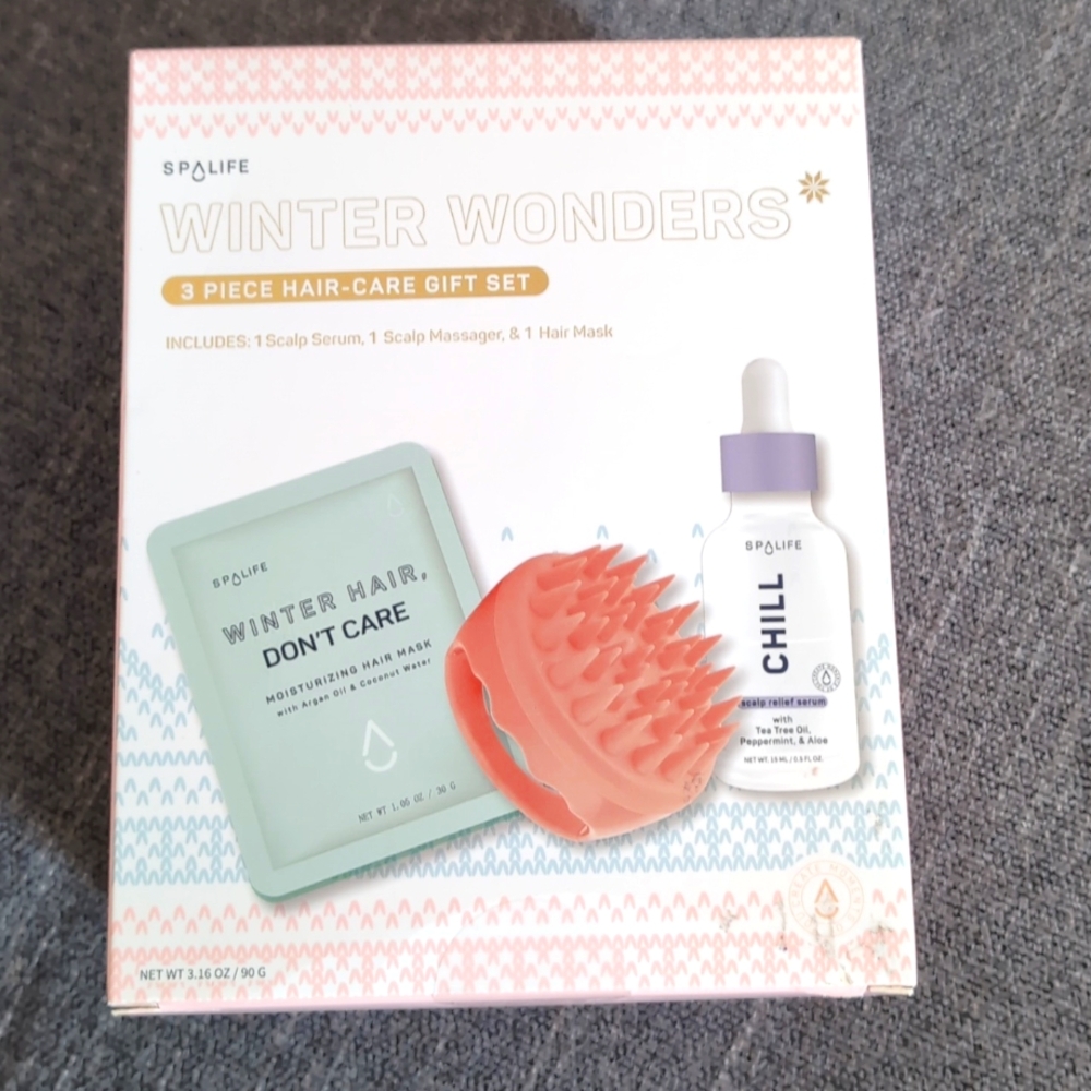 💜Spa Life Winter Wonders 3 piece Hair Care Set